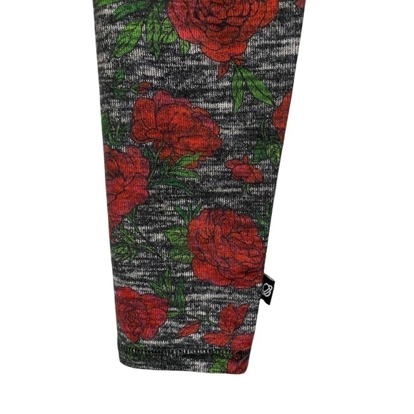 𝅺TEREZ Rose print yoga leggings NWOT - Picture 5 of 5